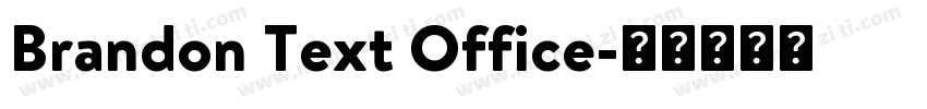 Brandon Text Office字体转换